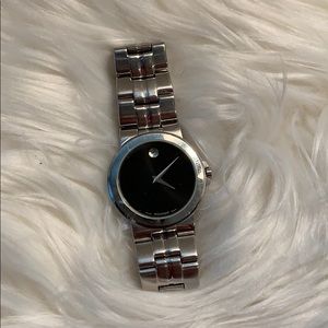 Movado Silver 84 E4 1891 Watch